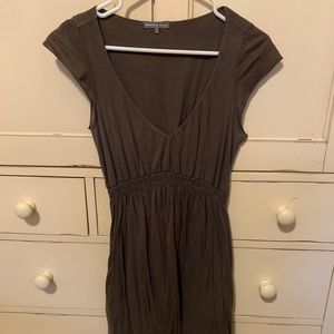 James Perse: Olive green dress